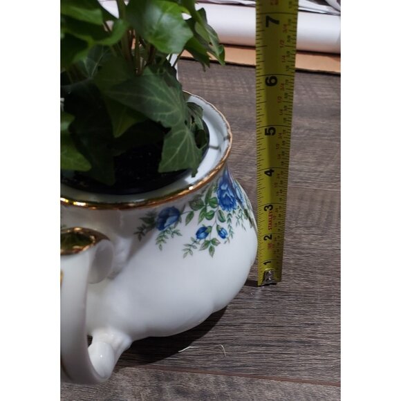 Planter English Garden Teapot Robinson 1989 Designs Japan NO LID - Picture 7 of 10